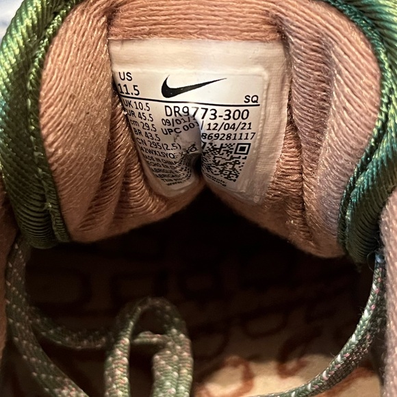 Nike Air Max 1 SH Treeline size 11.5 - Picture 6 of 6